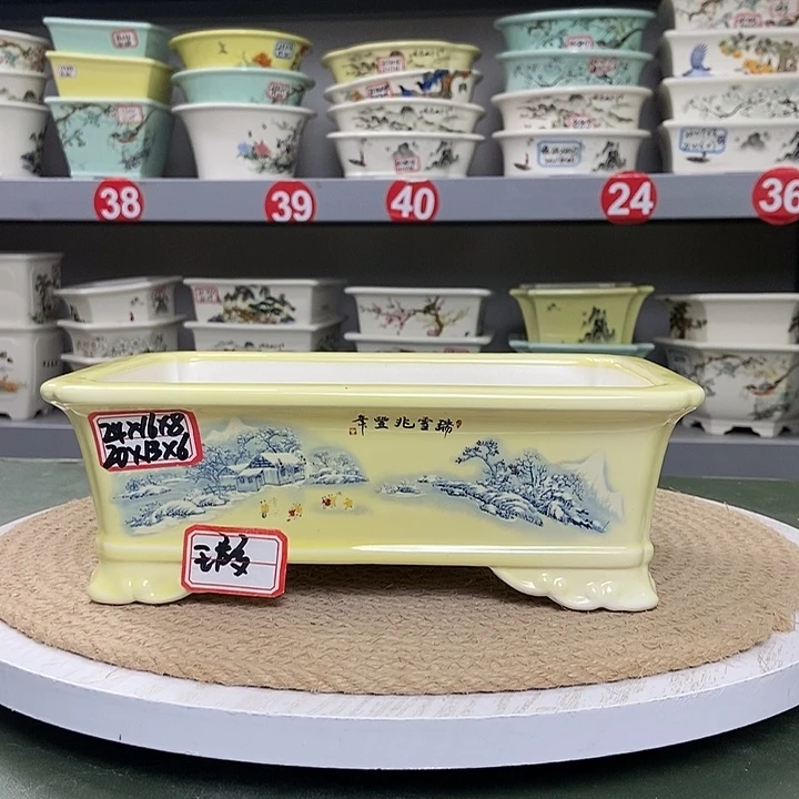 紫砂宜兴紫砂花盆