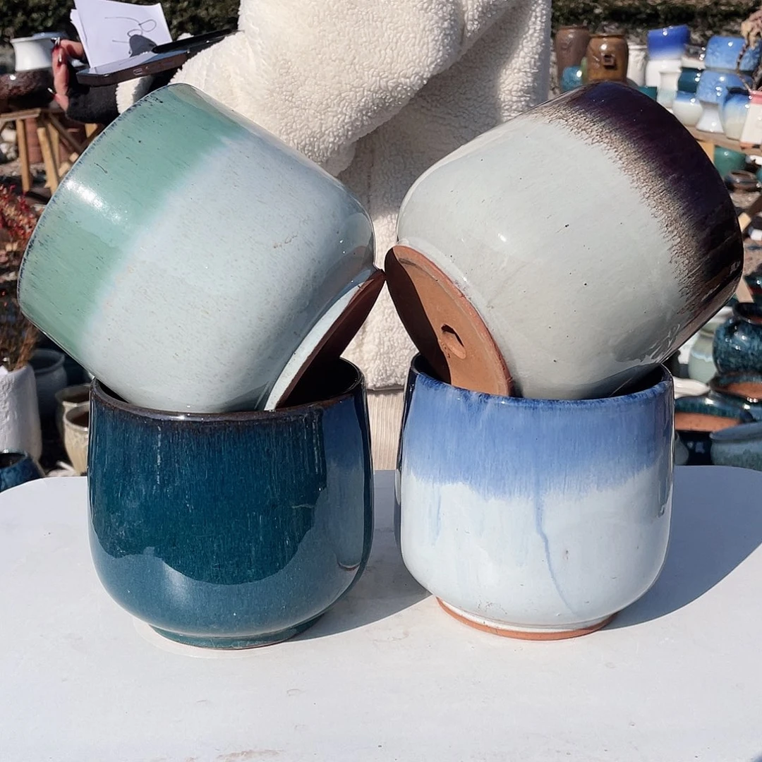 红陶王嫂花盆0130-张展龙蛋