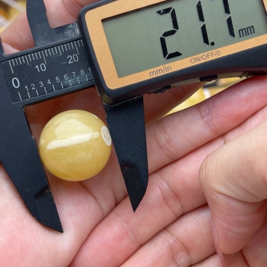 未镶嵌琥珀裸石蜜蜡圆珠笑