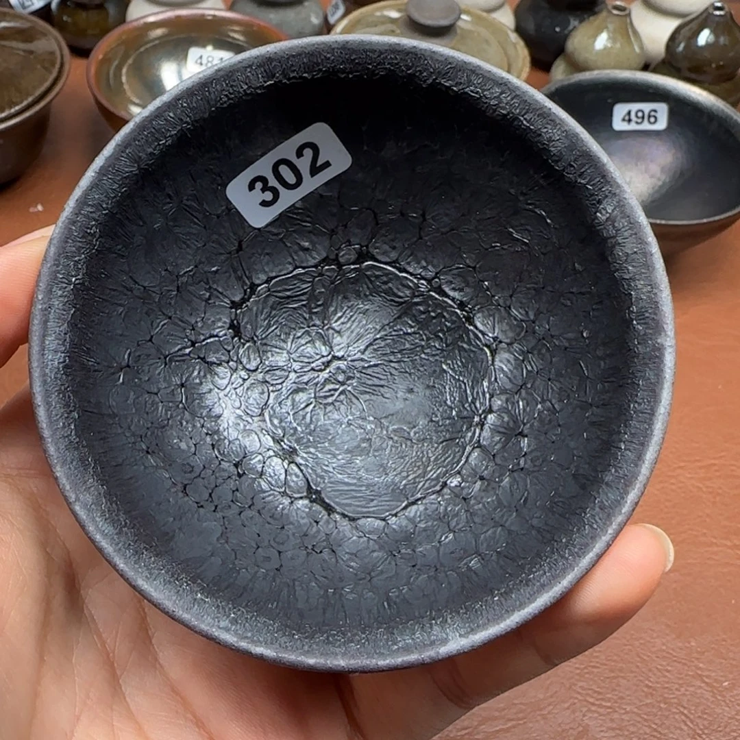 茶盏龙窑柴烧原矿原釉302