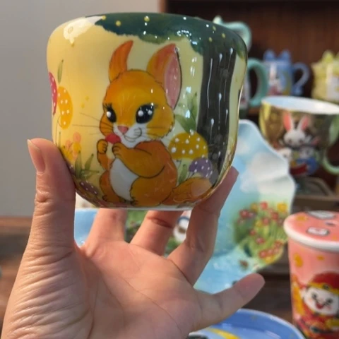 炉景德镇釉下手绘陶瓷