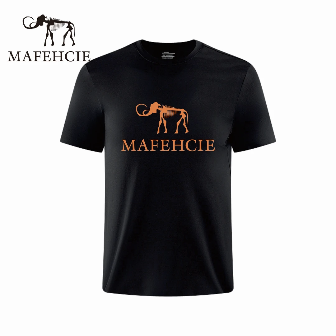 欧洲猛犸大象MAFEHCIE 25年男士轻奢户外风休闲款短袖T恤 F321 WZ