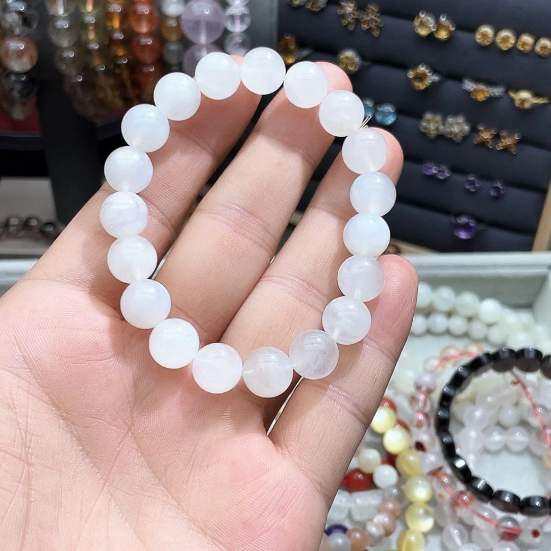 未镶嵌手链烟晶卡10+蓝月光