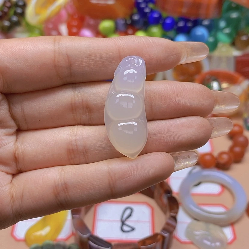 【闪购商品】玛瑙/玉髓颈饰未镶嵌陈*