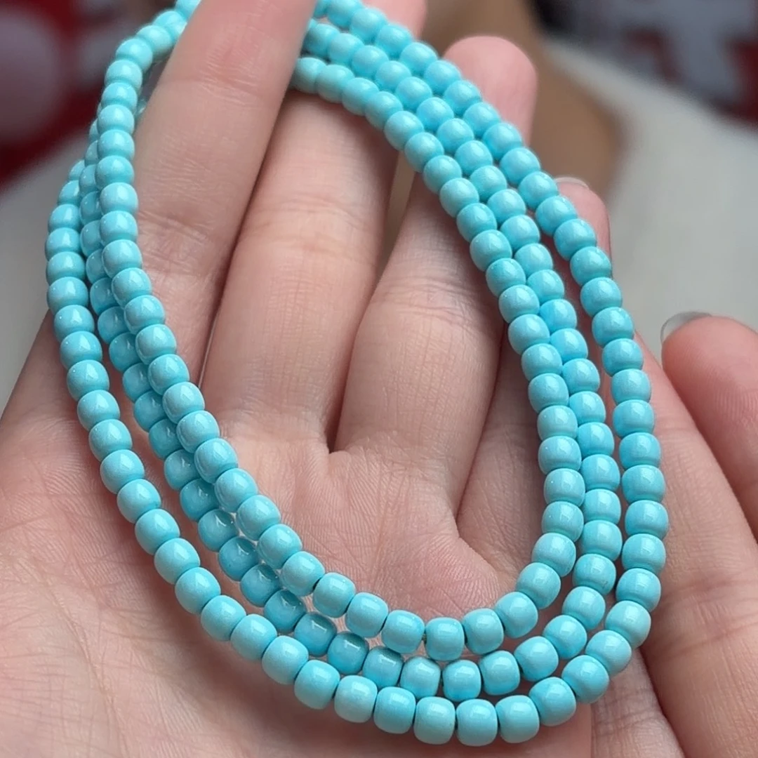 绿松石未镶嵌颈饰