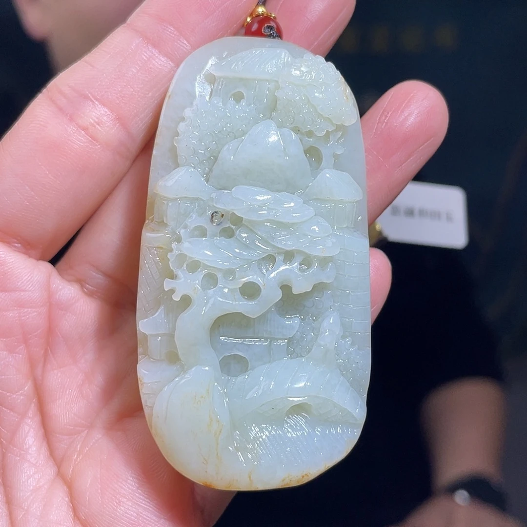 和田玉颈饰未镶嵌