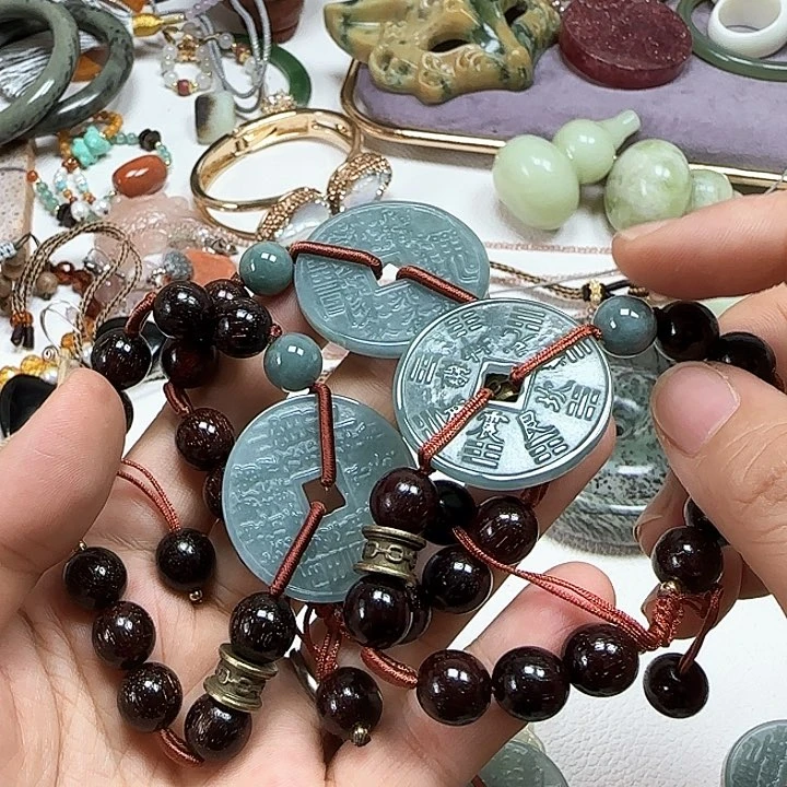 未镶嵌手链翡翠手牌