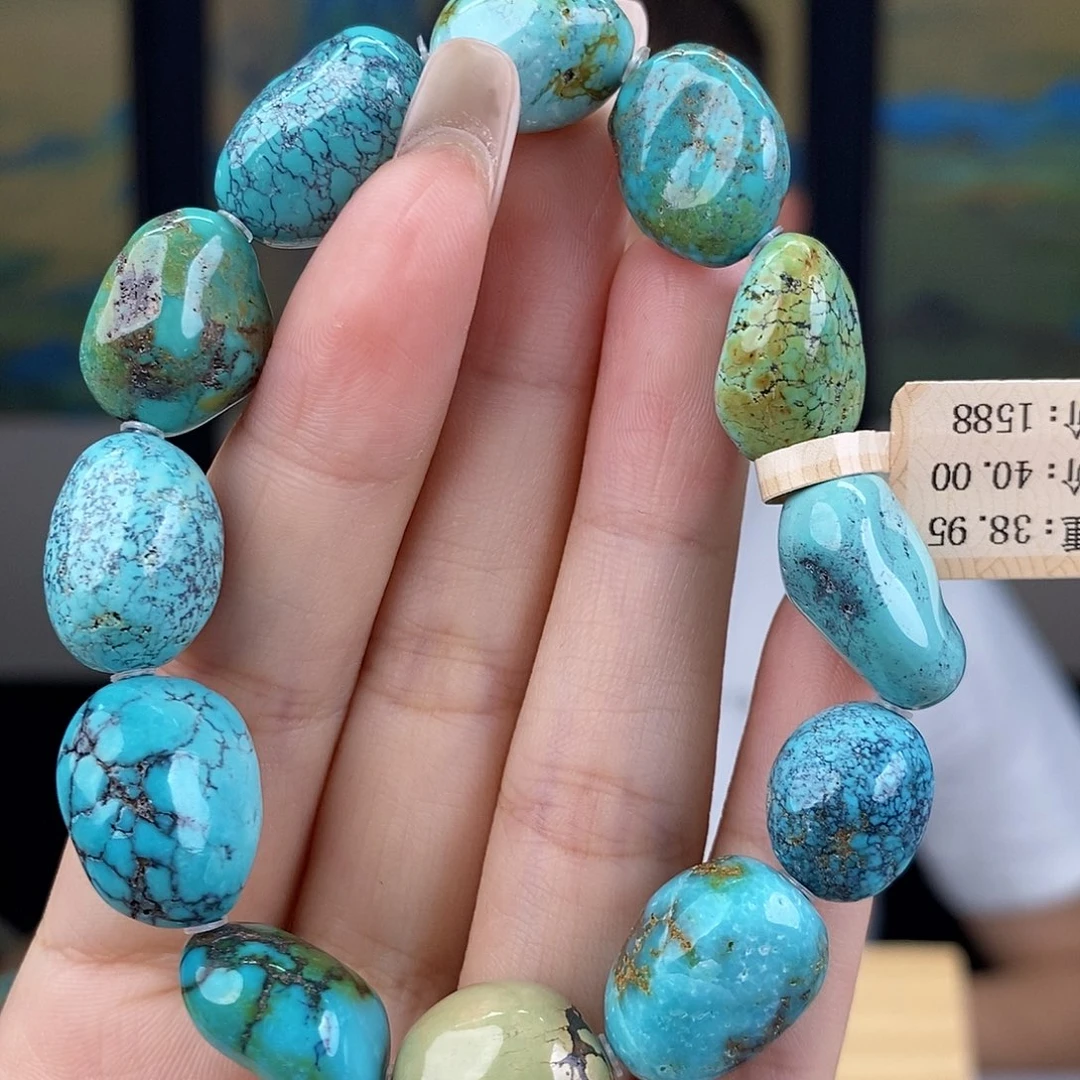 未镶嵌绿松石珠宝奇石