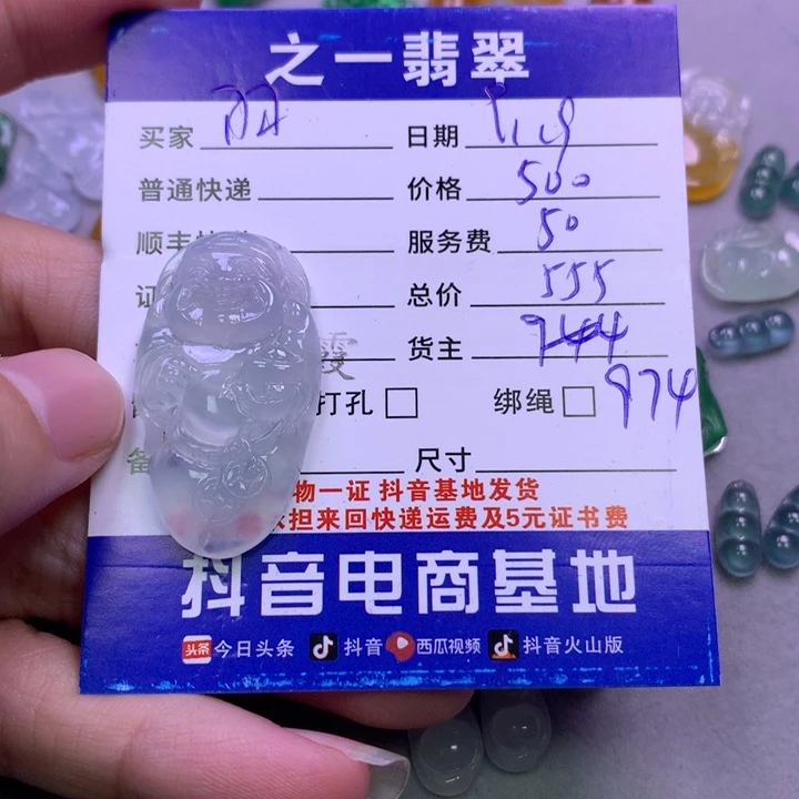 颈饰未镶嵌翡翠羽*