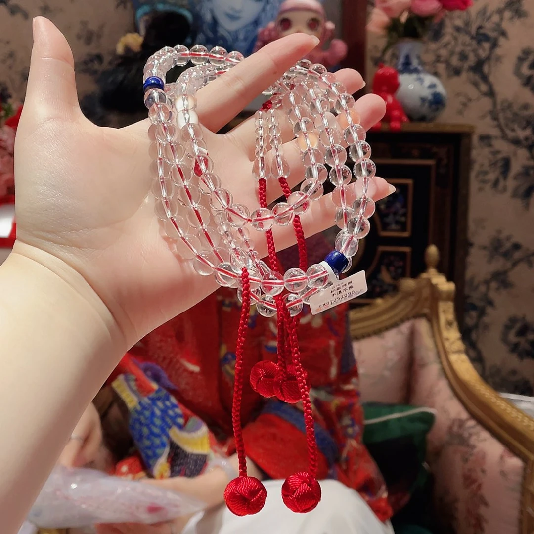 水晶颈饰未镶嵌多样性发其一