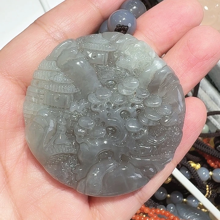 颈饰未镶嵌和田玉