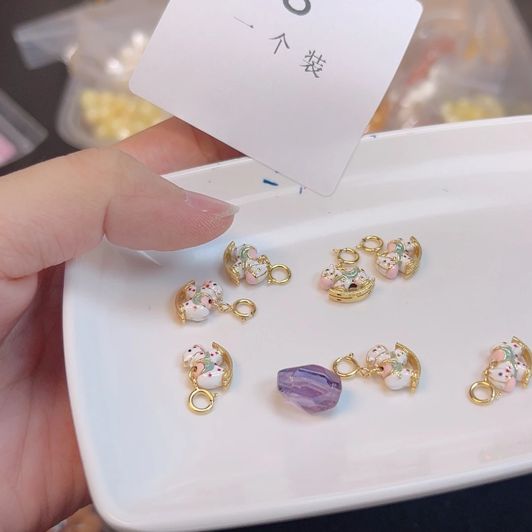 水晶珠宝半成品未镶嵌8 。