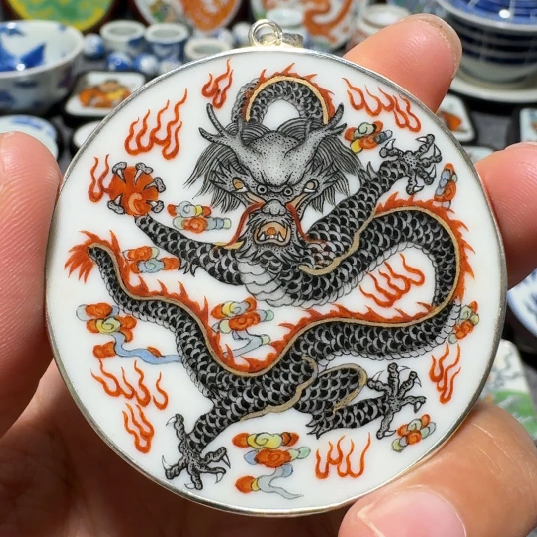 瓷片只**丰精品挂件一个