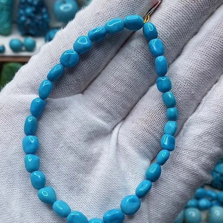 绿松石未镶嵌天然原矿 地大质检