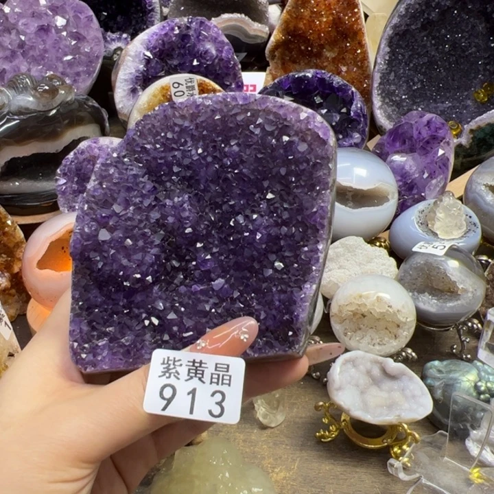 未镶嵌大型摆件（非配饰）紫晶