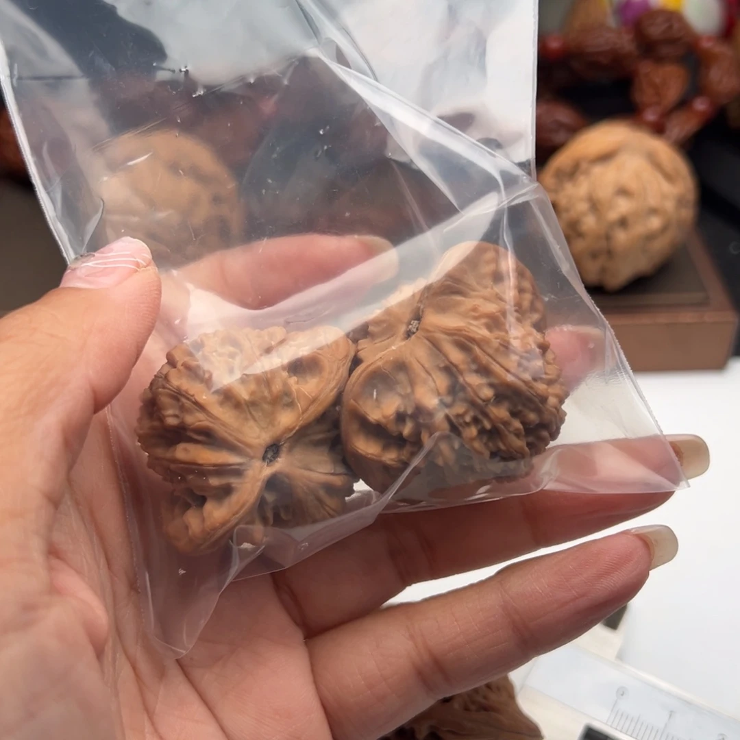 文玩核桃把件意**袖宽边40