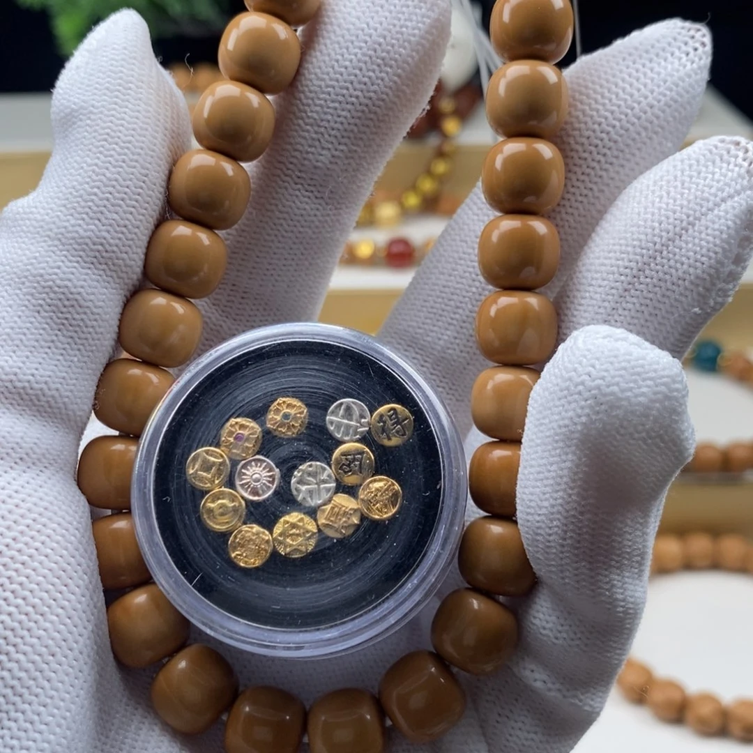 猴头核桃手串老**巴全品无瑕