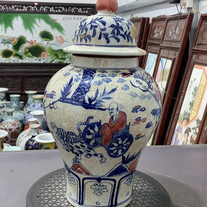 陶摆件博古架陶瓷摆件