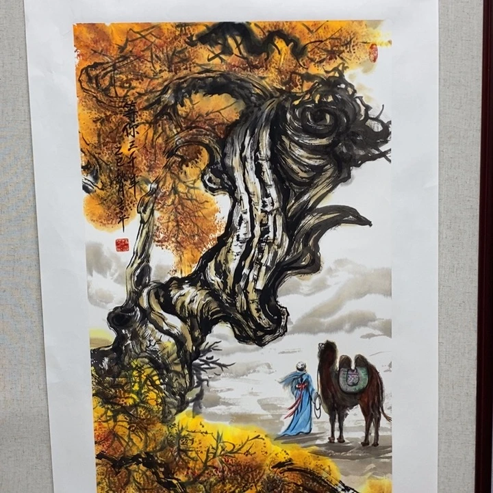 国画亲笔手绘原创