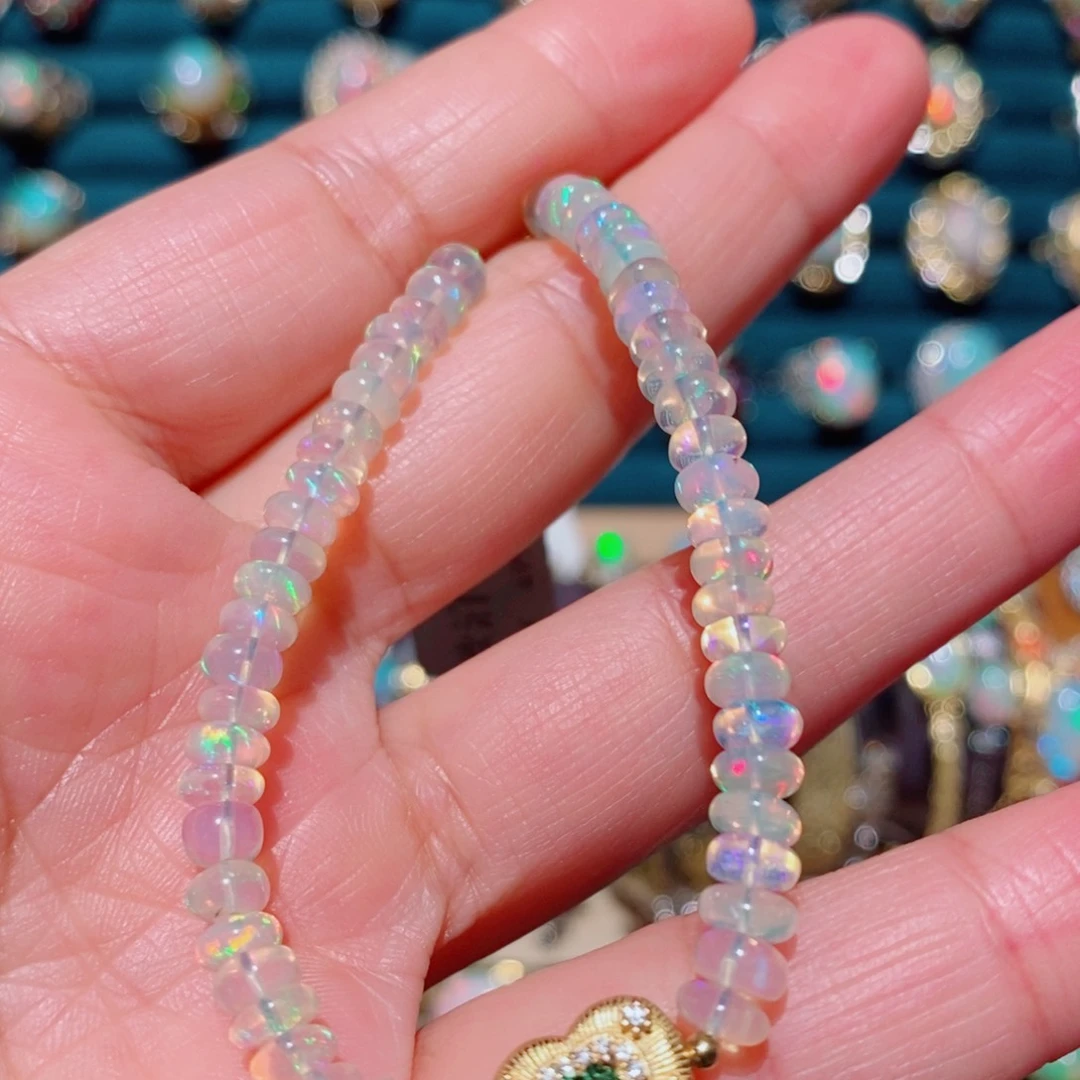 欧泊欧泊手链银S925镶嵌