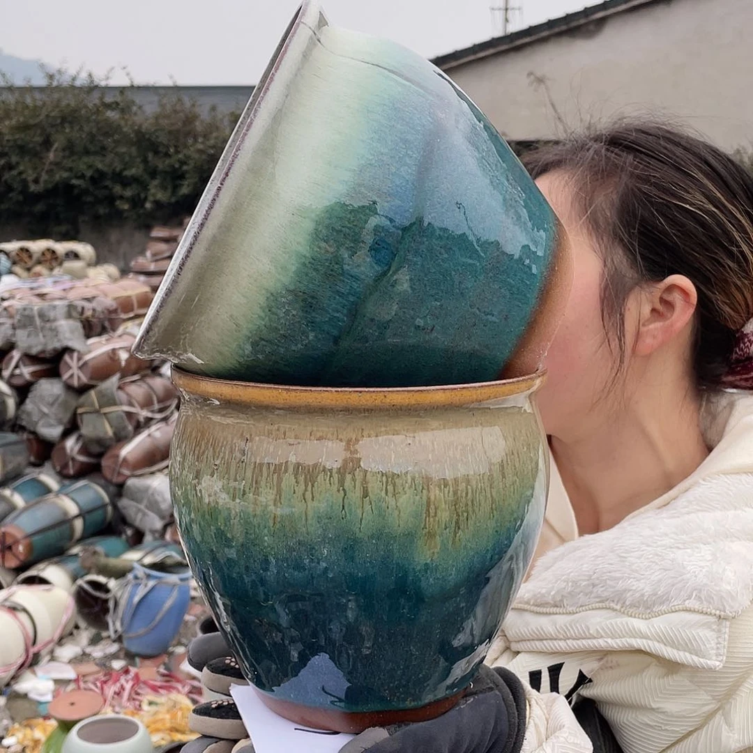 红陶王嫂花盆直播0225-797