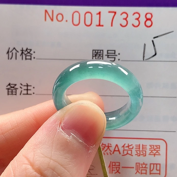 翡翠未镶嵌戒指戒指