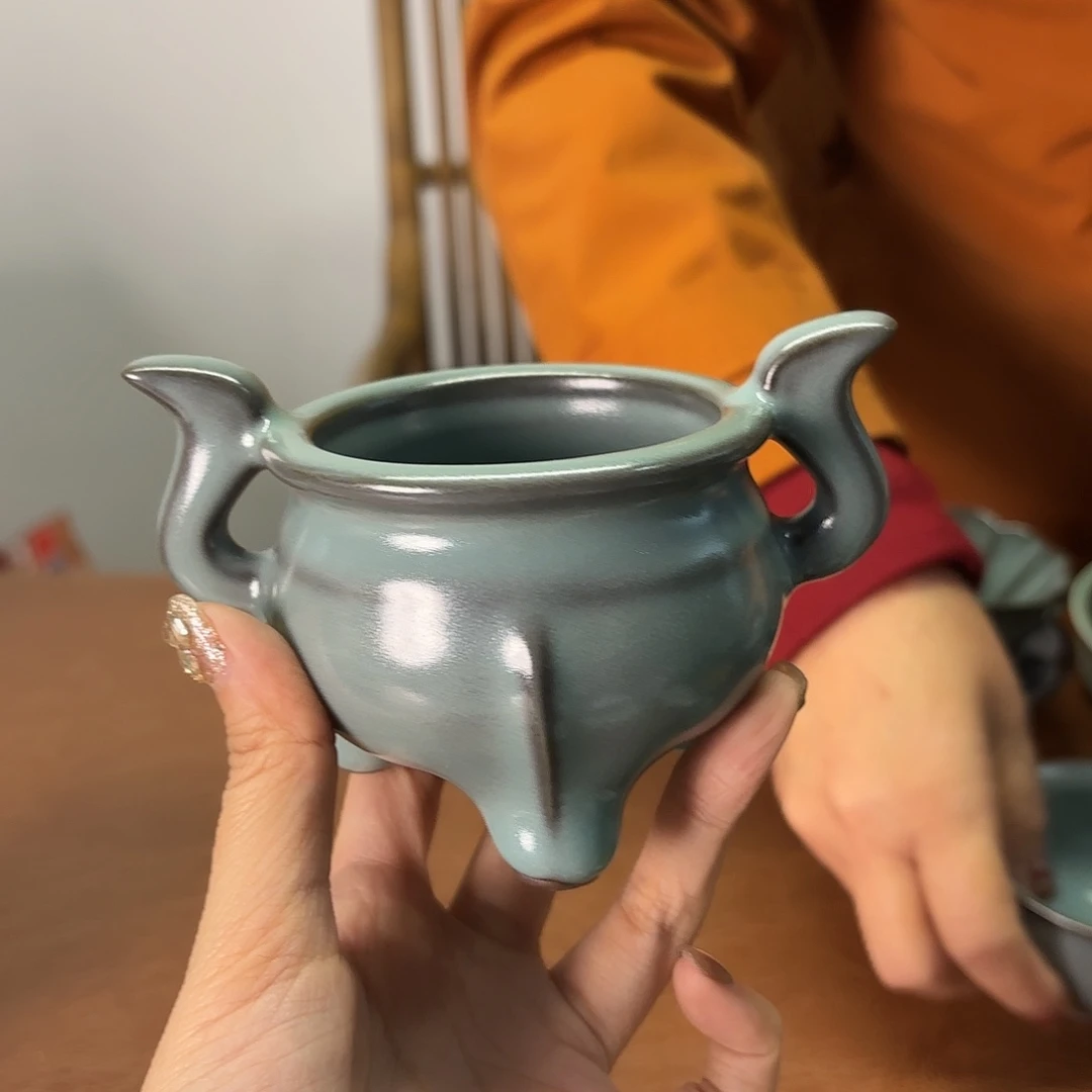 小米茶器龙泉云间青瓷