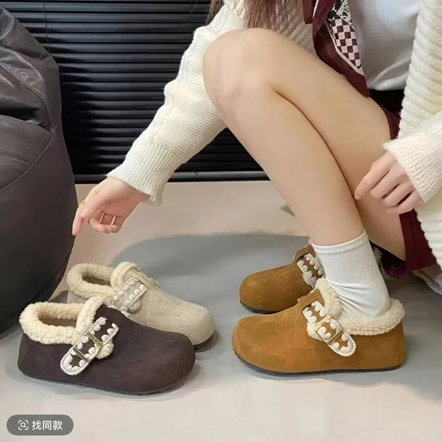 【全额运费补贴】品牌新款平底内增高磨砂加绒博肯鞋女8899