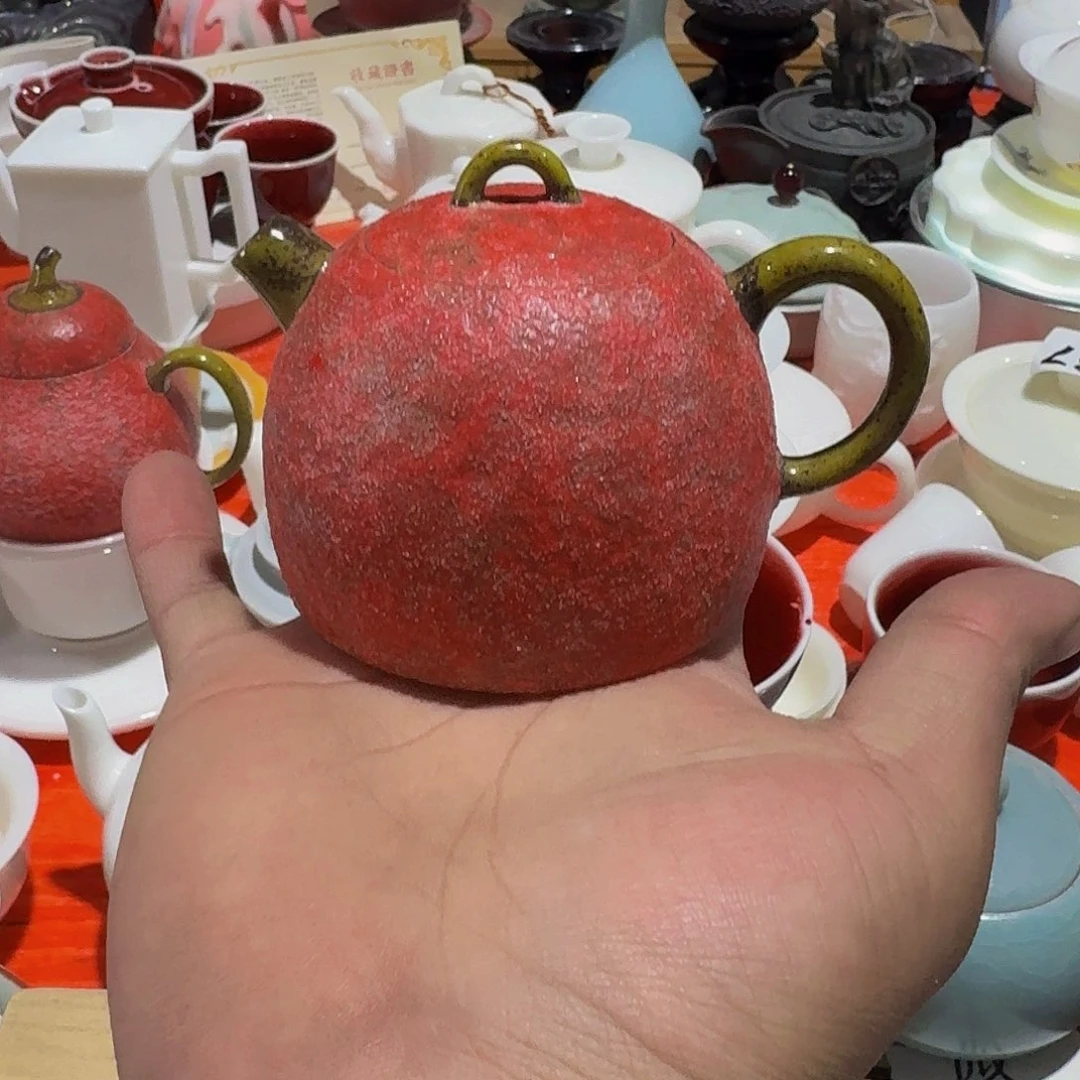 瓷片瑕疵茶具，介意勿拍