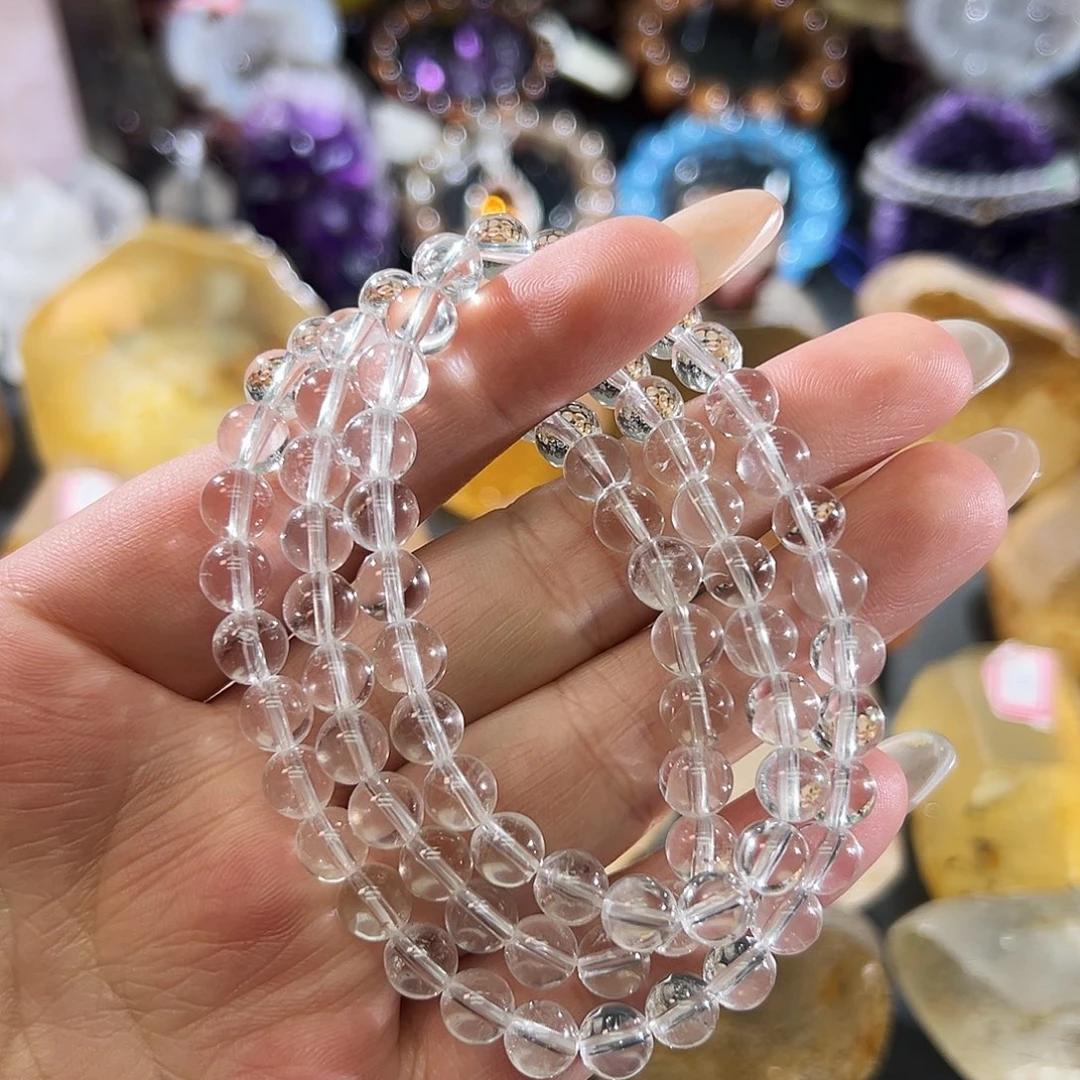 大型摆件（非配饰）紫晶未镶嵌手串