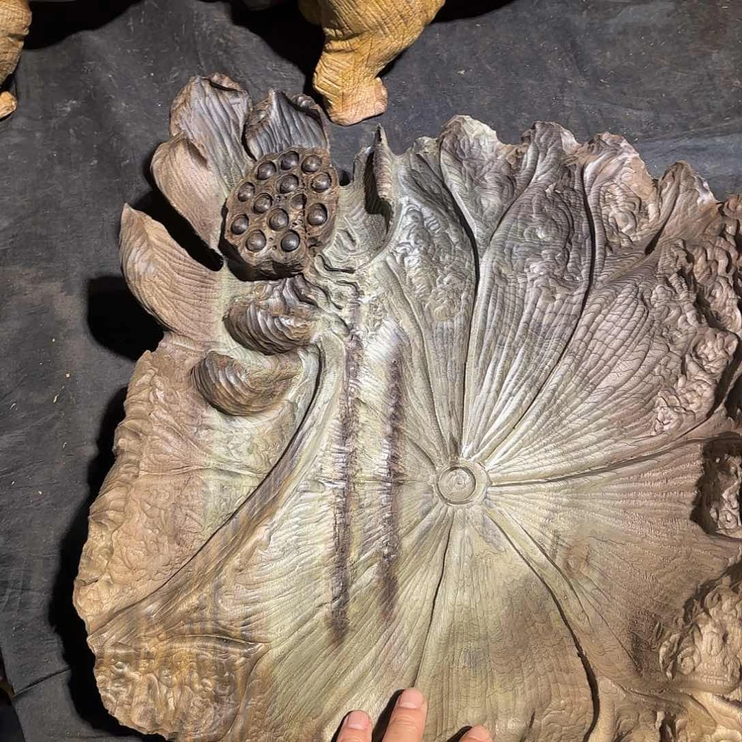 金丝楠金丝楠木超大果盘