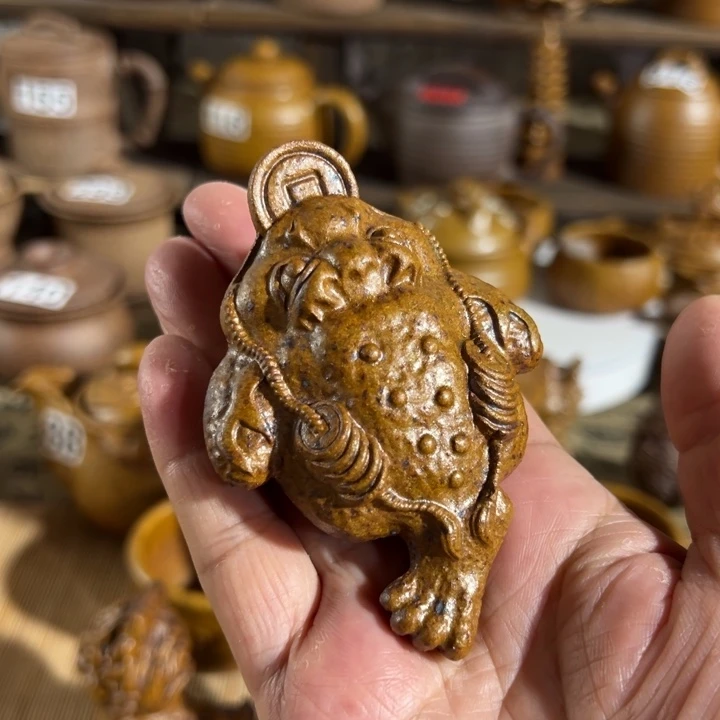 缸金蟾原谷烧高温粗瓷