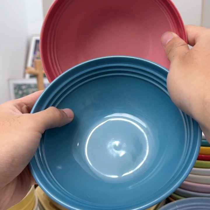 瓷片微瑕2个温哥华面碗650毫升