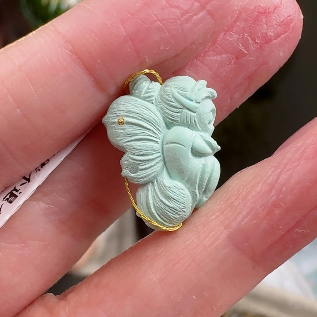 绿松石珠宝奇石未镶嵌