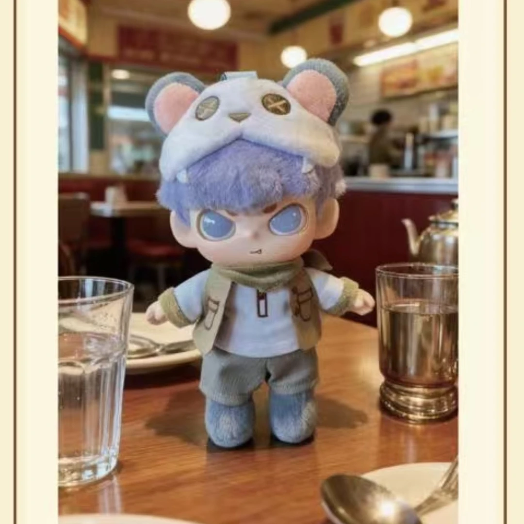 NiCo动物小镇潮玩毛绒盲盒手办摆件礼物