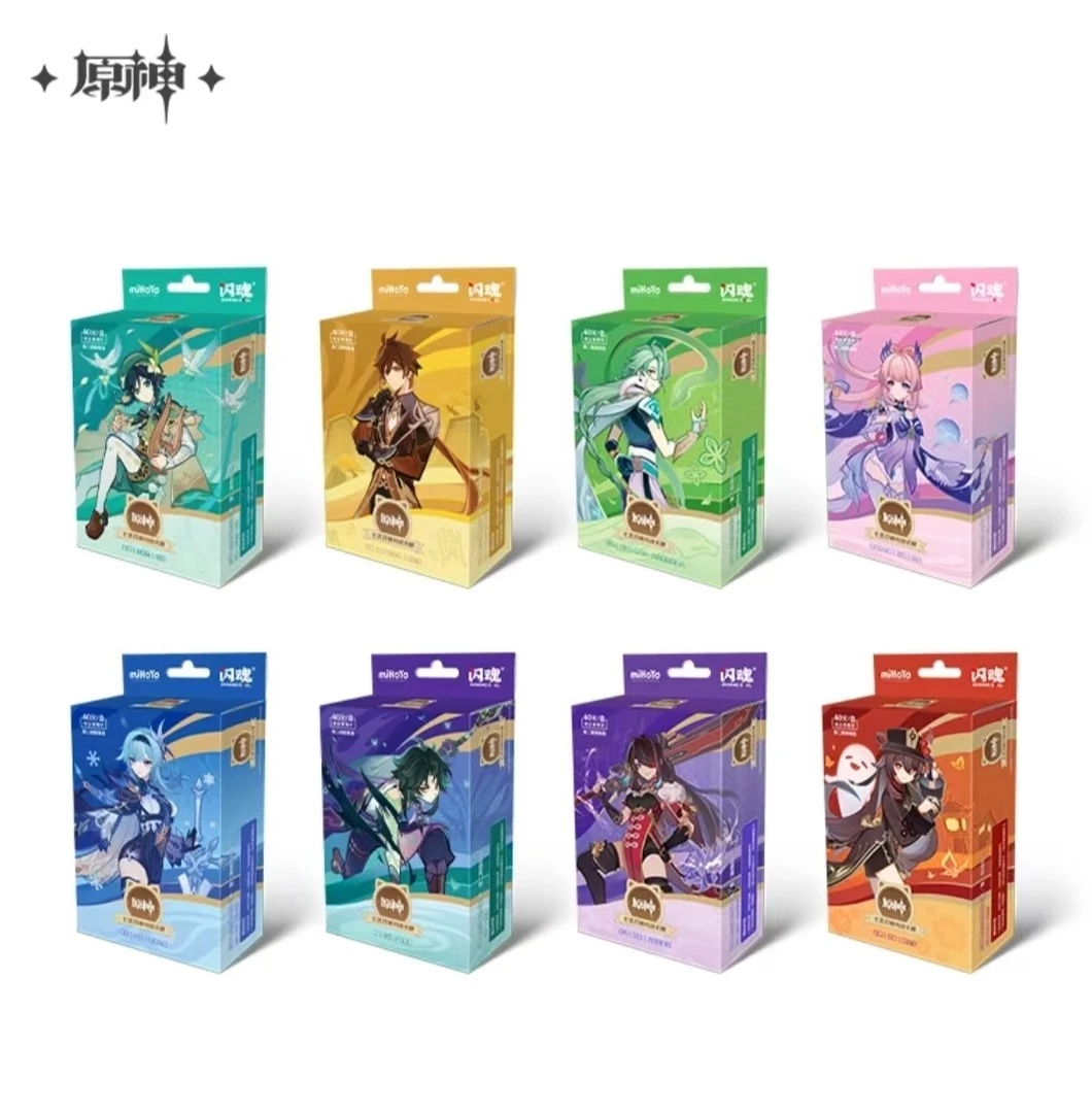 【平拆】原神 七圣召唤对战卡牌预组包 第二期Genshin