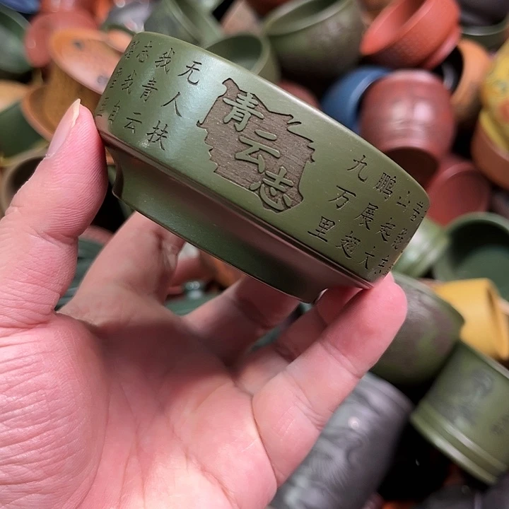 紫砂茶杯全手工紫砂主人杯