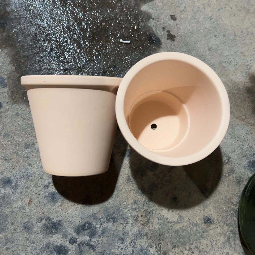 白云土新斗盆13口11高2个【微瑕】