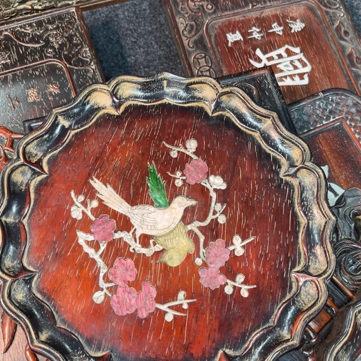 婉***珠非洲紫檀（红花梨）