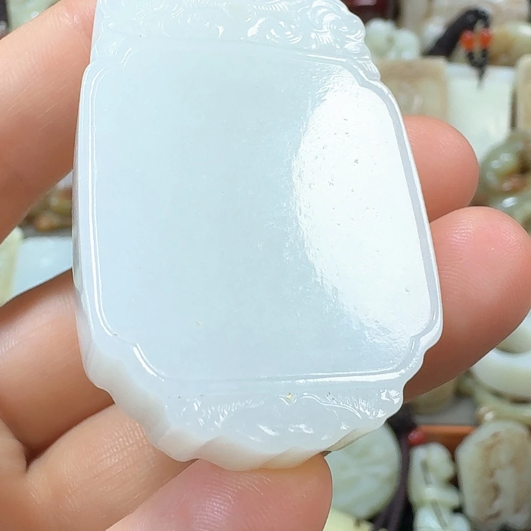 未镶嵌和田玉挂件越****海