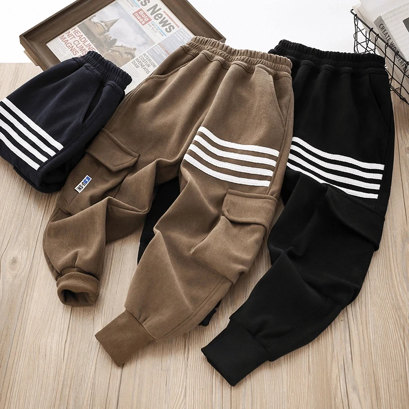 儿童工装裤新款2025春秋季男童休闲裤宽松洋气春秋款中大童裤百搭