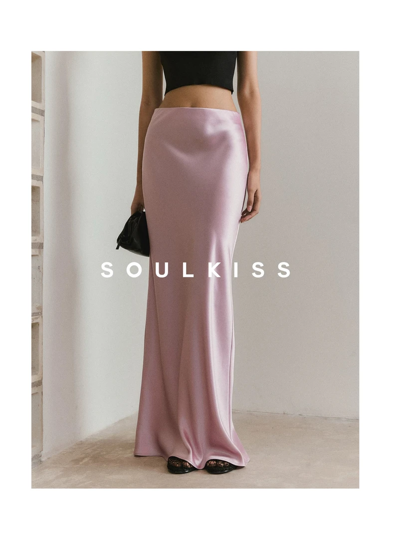 《樱美嘉》桑蚕丝春夏季新款女装半裙DY2215