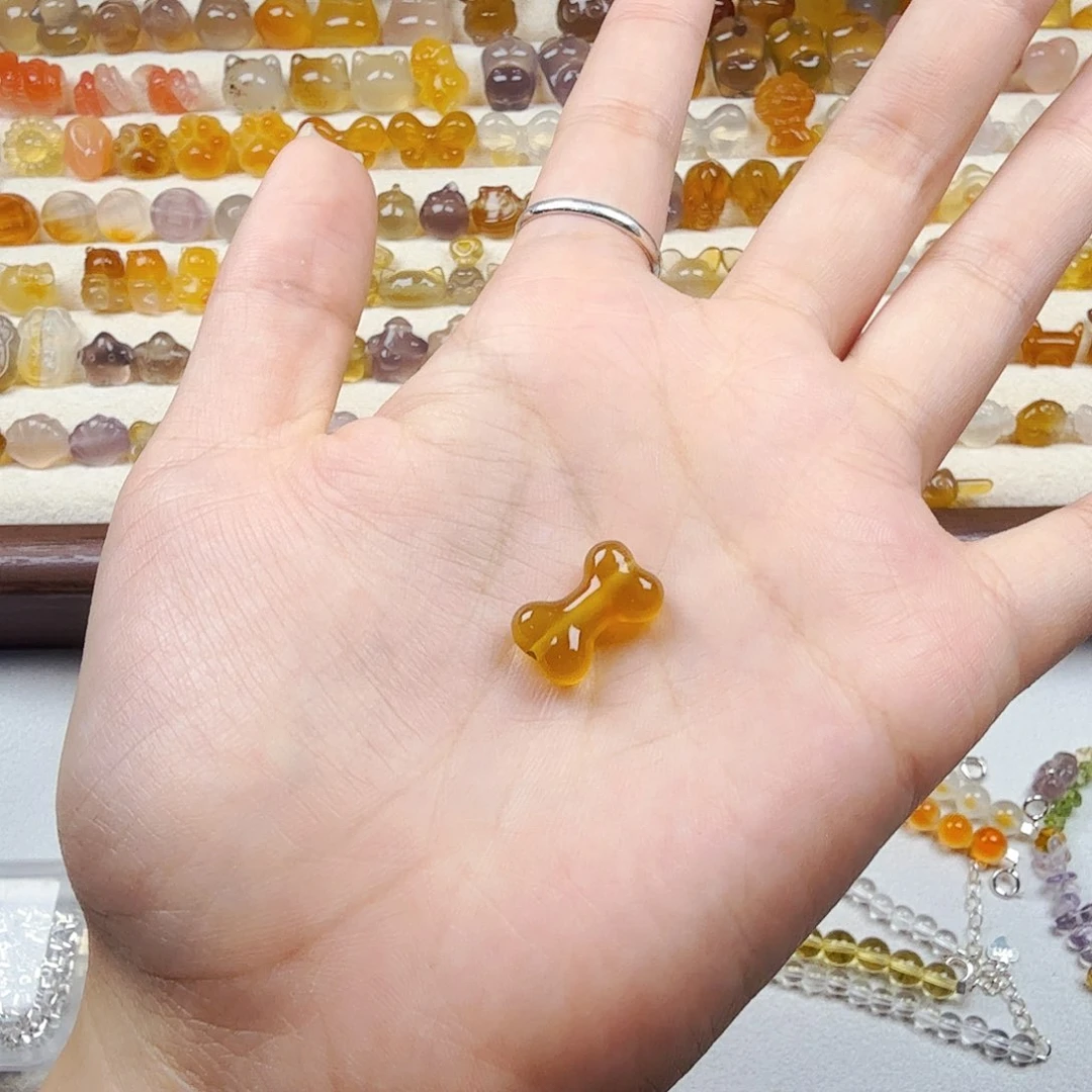 玛瑙/玉髓颈饰合金