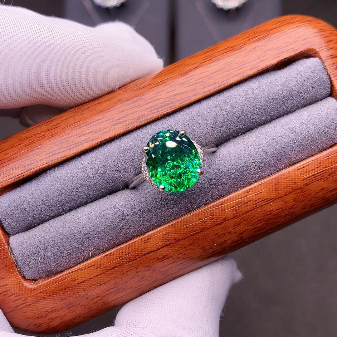 925银电光绿10×12经典海豚款