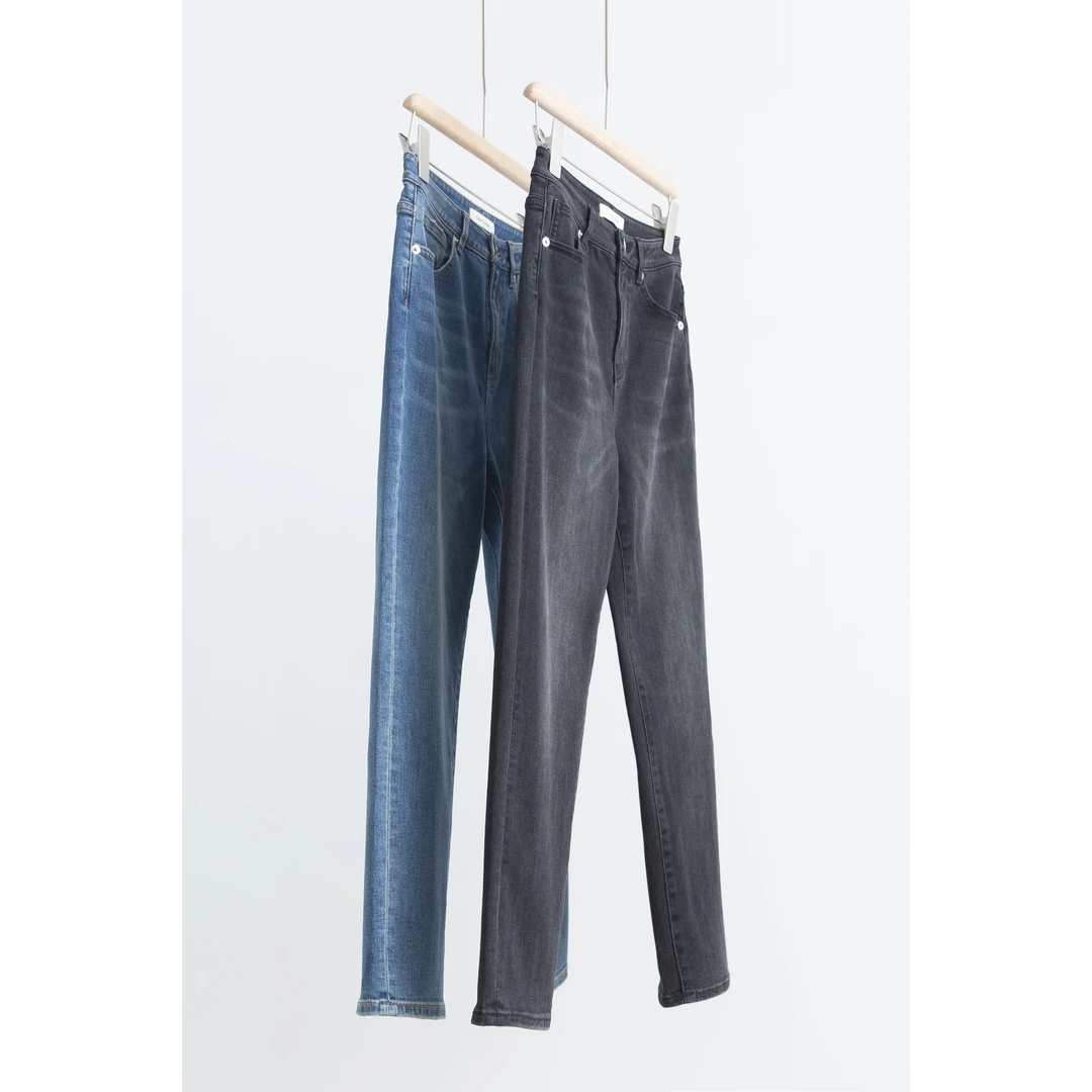 【39】Super瑜伽牛仔！加绒直筒牛仔裤NZK3H1403