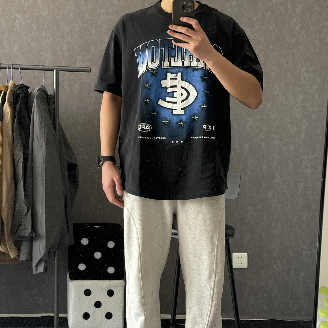 NXP美式水洗休闲纯棉短袖