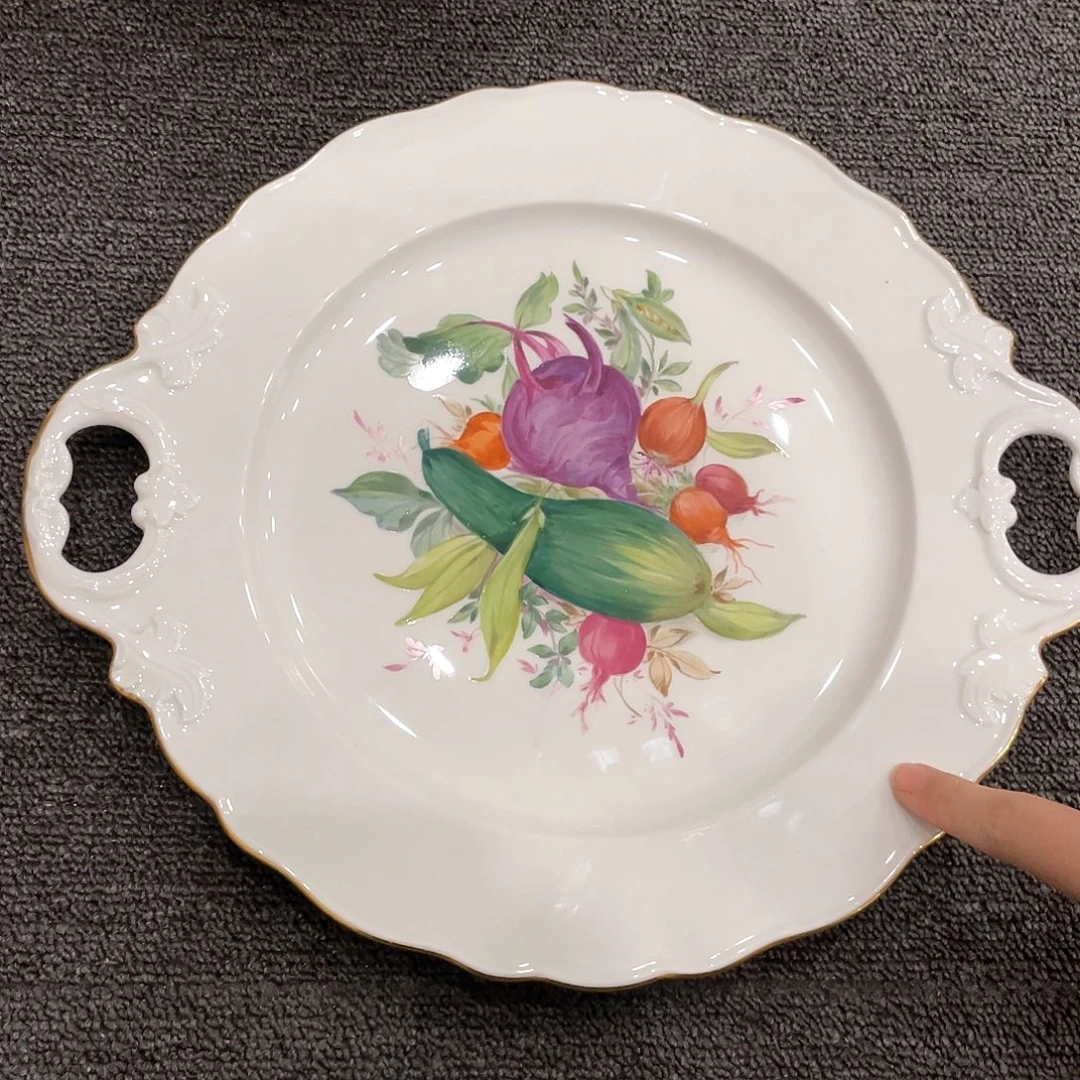 摆件中古一等托盘