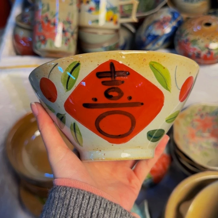 瓷片景德镇陶瓷手工手绘