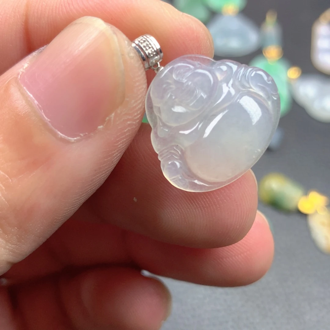 【闪购商品】颈饰18K金镶嵌翡翠翡翠