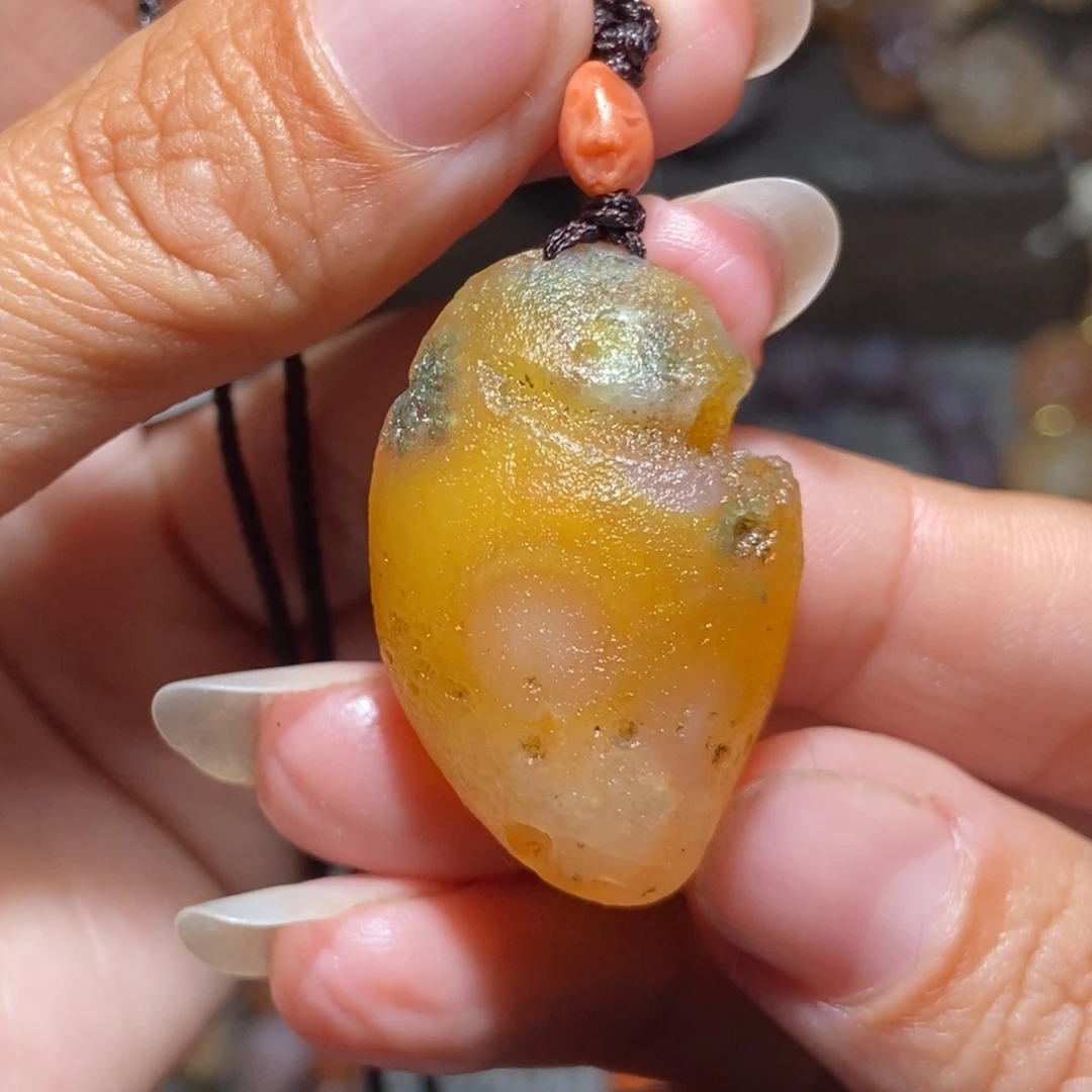 未镶嵌玛瑙/玉髓珠宝半成品